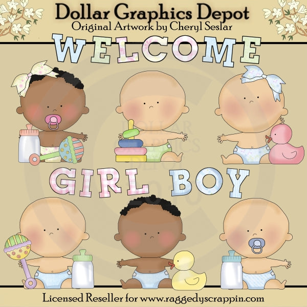 Benedizioni del bambino - ClipArt - Esclusiva DCS