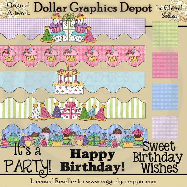 Set de diseñador para fiesta de cumpleaños - Exclusivo de DCS