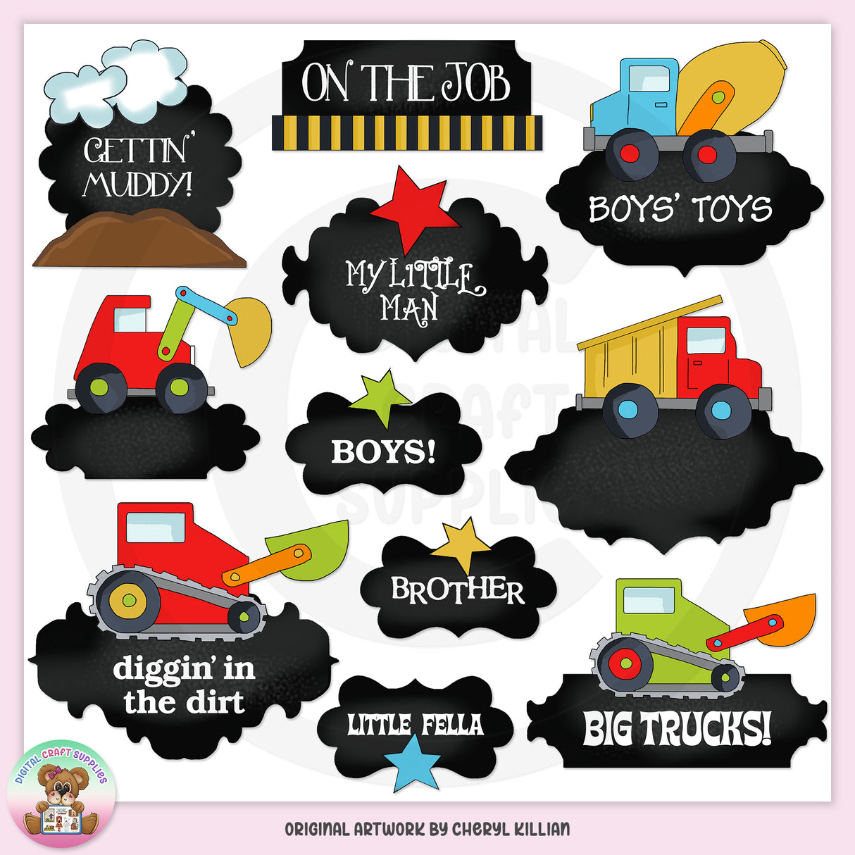 Todos los marcos de pizarra para niños