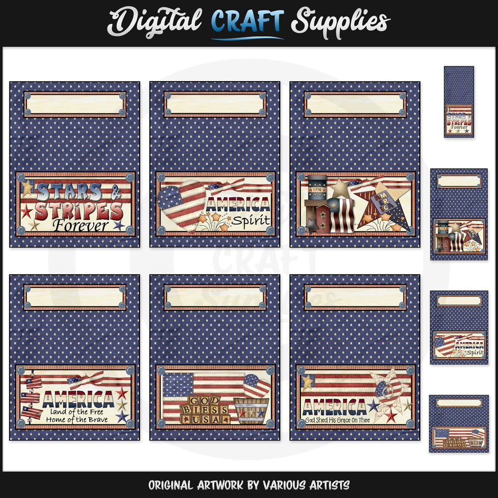 America - Bag Toppers - DCS Exclusive
