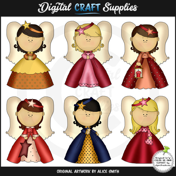 Angels - Clip Art