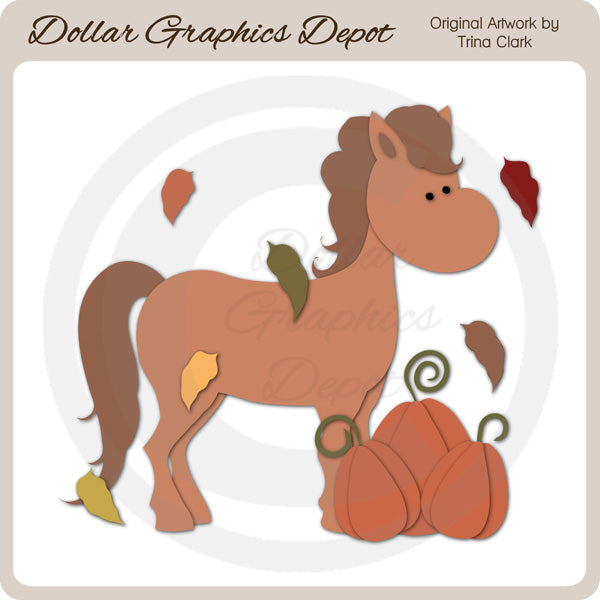 Autumn Pony 1 - Cutting Files