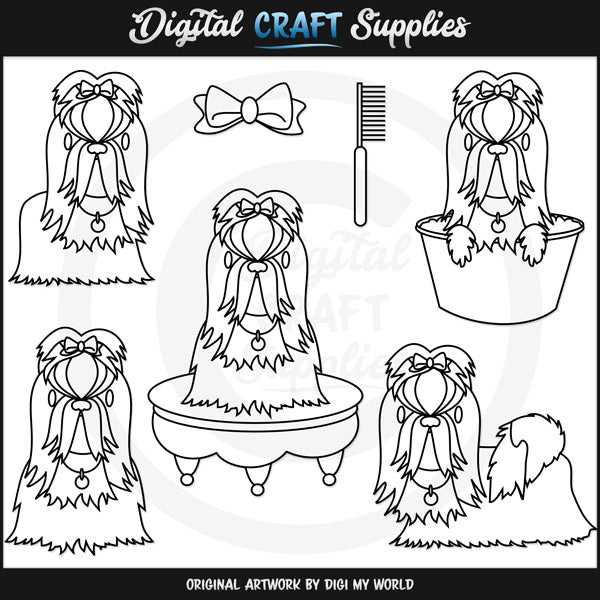 Bianca - Shih Tzu - Sellos Digitales