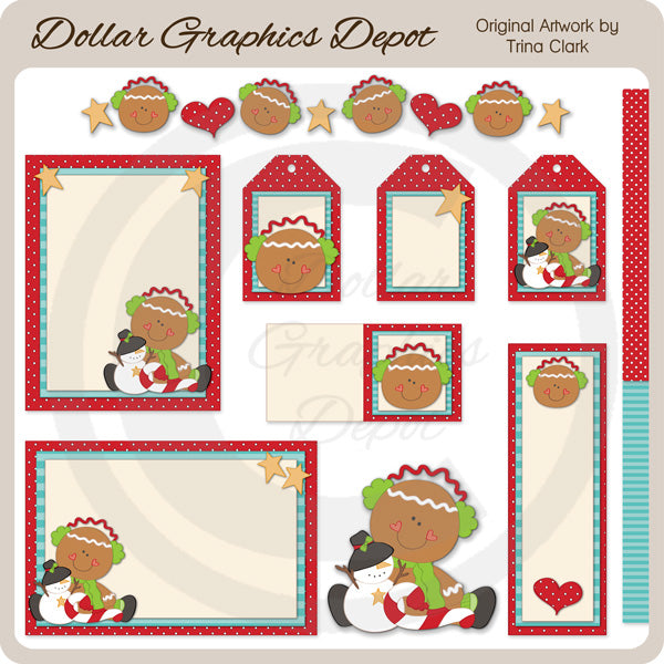 Jengibres navideños 1 - Imprimibles