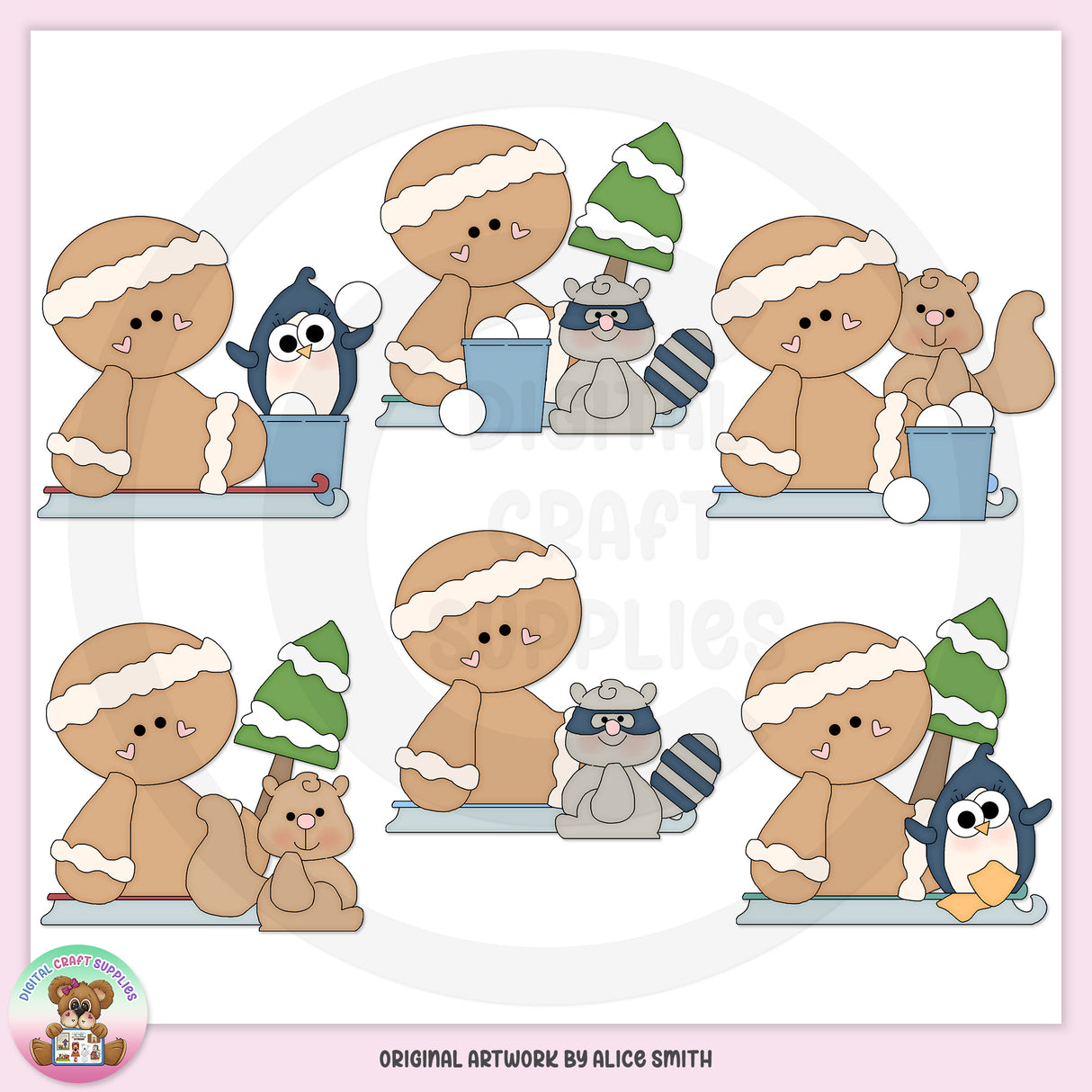 Ginger Friends - ClipArt - Esclusiva DCS