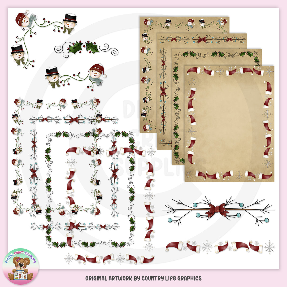 Seasonal Borders and Papers