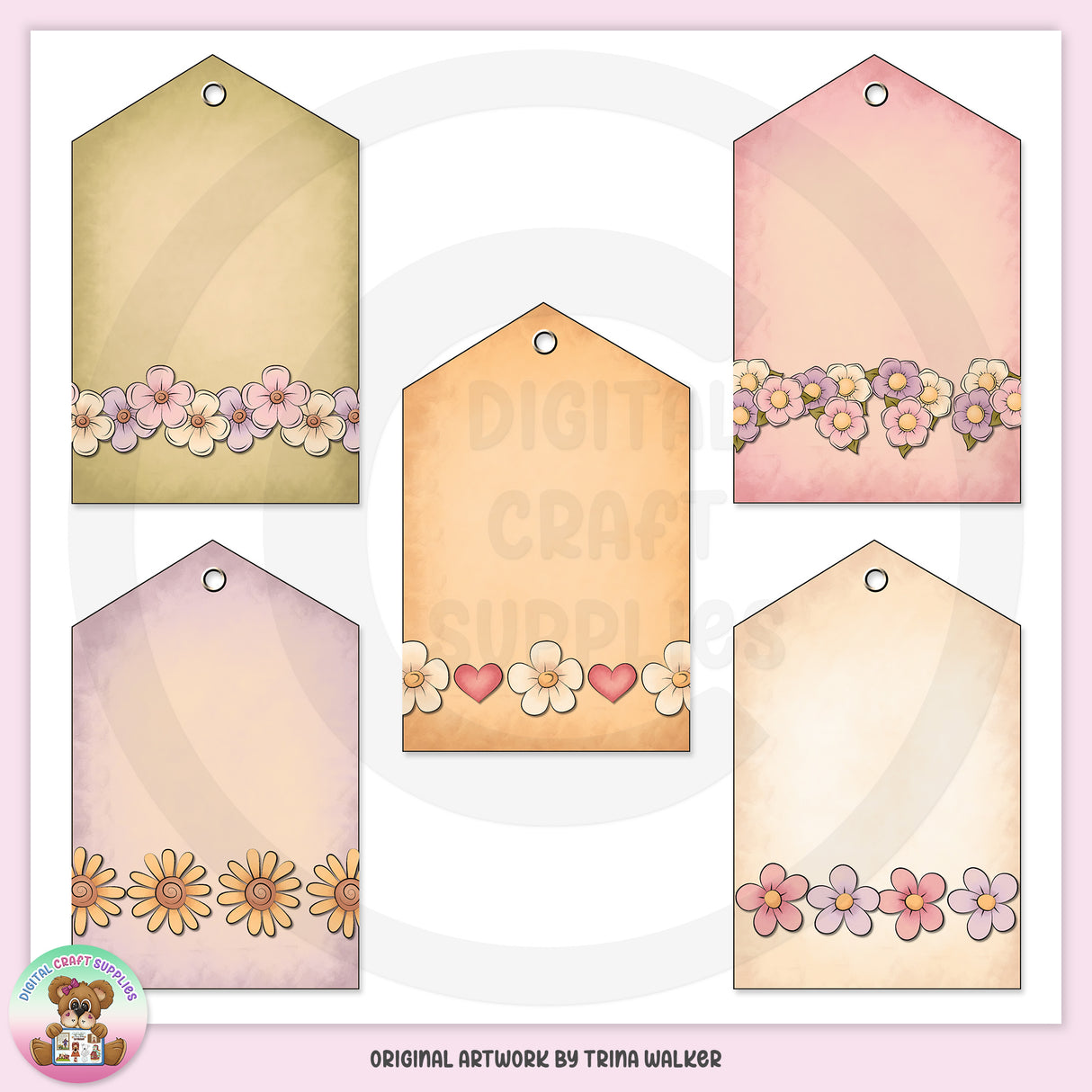 Spring Tags 1 - Printables