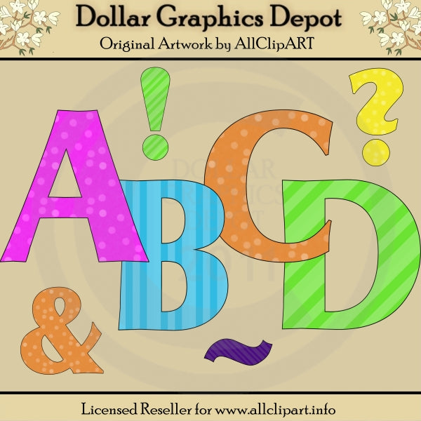 Alpha Brights - Clip Art