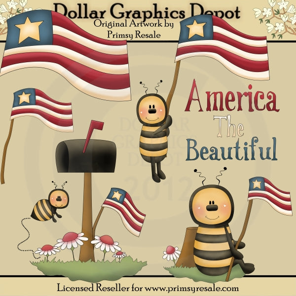 Abejas Americanas - Clipart