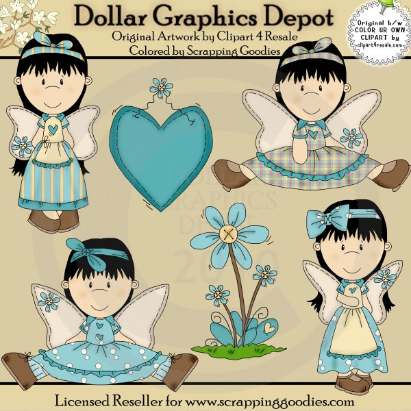 Angel Wings 2 - Clip Art