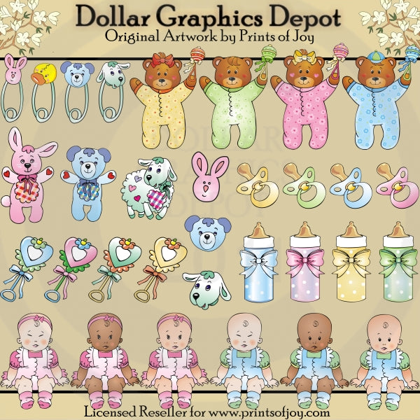 Bebés - Clipart