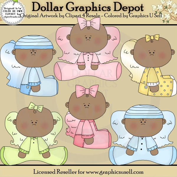 Baby Angels 2 - Clip Art