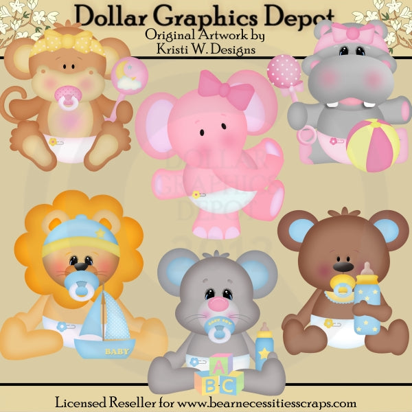 Cuccioli di animali - ClipArt - Esclusiva DCS