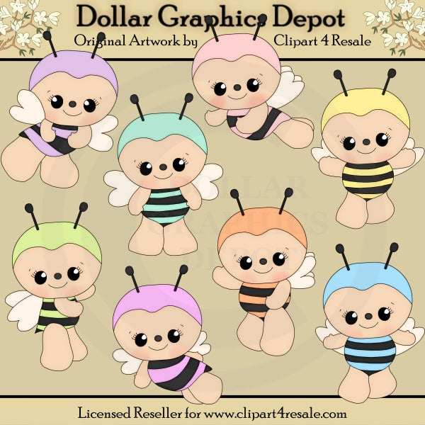 Baby Bumbles - Clip Art - DCS Exclusive