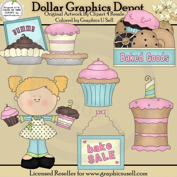 Venta De Pasteles - Clipart