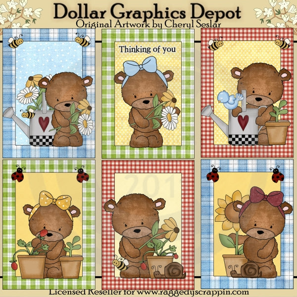 Baxter and Bailey Spring Blooms Cards