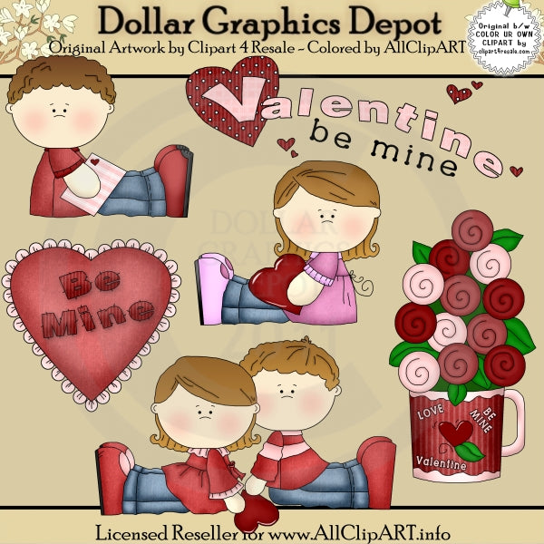 Be My Valentine - Clip Art