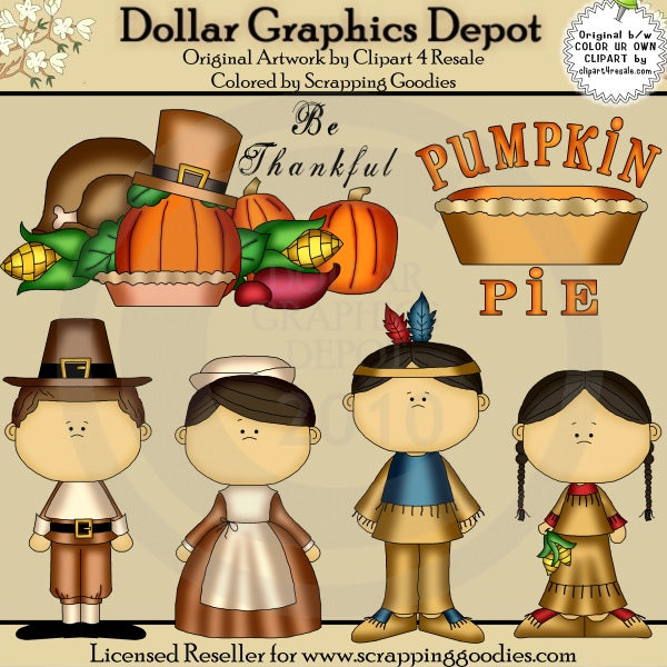 Be Thankful - Clip Art