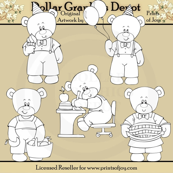 Beary Best - Timbri digitali