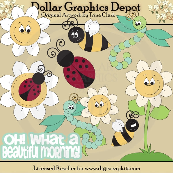Beautiful Morning - Clip Art - DCS Exclusive