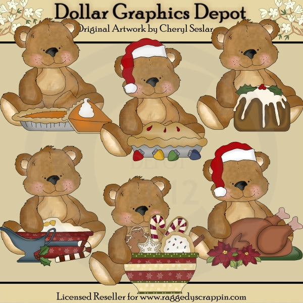 Benson's Holiday Dinner - Clip Art