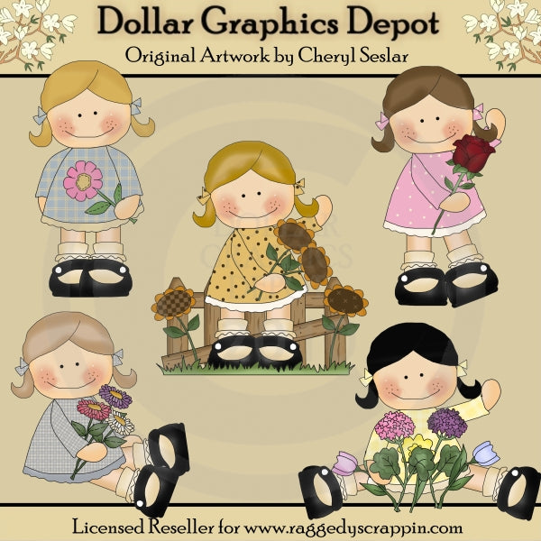 Bloomin Bonnie - Clip Art