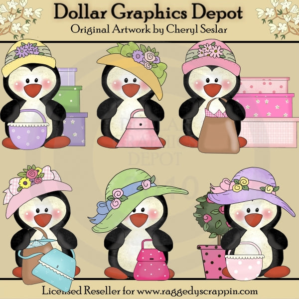 Pinguini Boutique - ClipArt