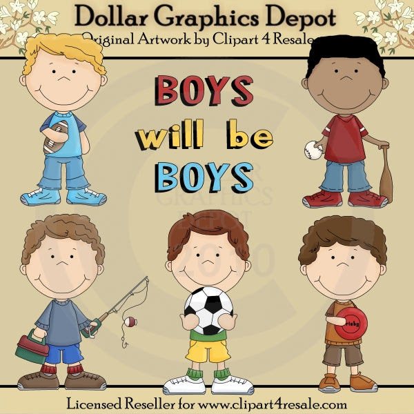 Divertimento per ragazzi 1 - ClipArt - Esclusiva DCS