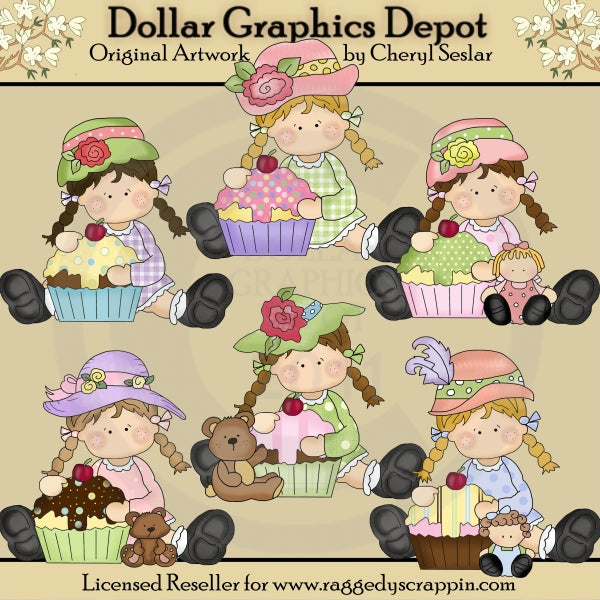 Bridget Ama Los Cupcakes - Clipart