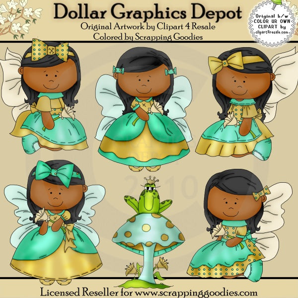 Angeli farfalla 2 - ClipArt
