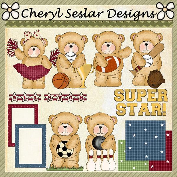 Osos Chubby Cubby "All Star"