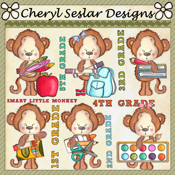 Mi colección de imágenes prediseñadas de mono inteligente