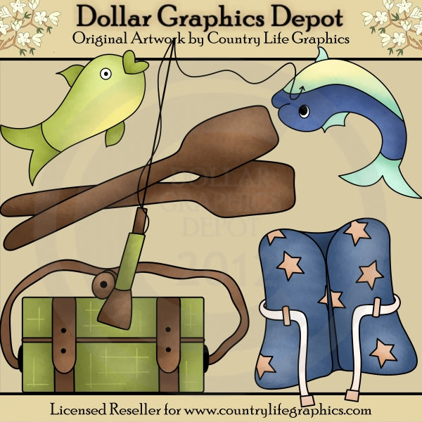 Catch A Fish - Clip Art