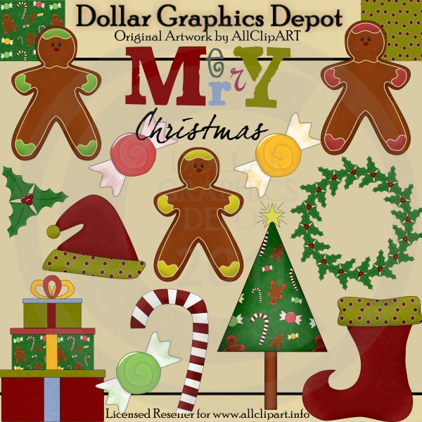 Acentos Navideños - Clipart