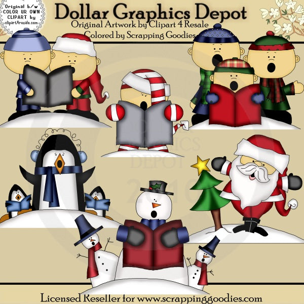 Canti natalizi - ClipArt