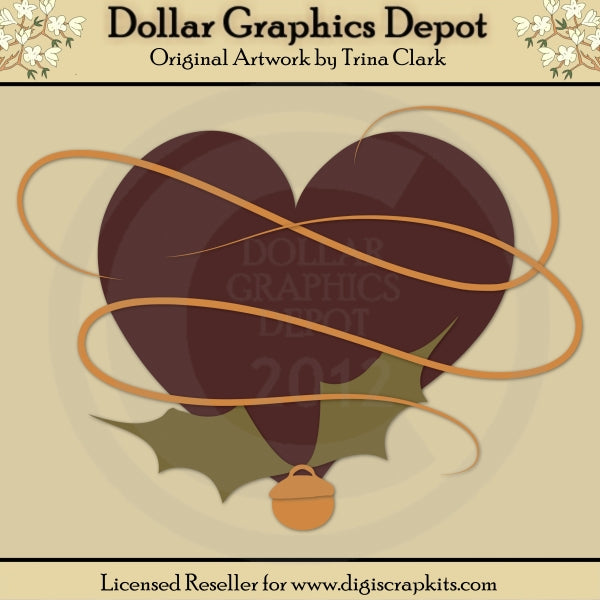 Christmas Heart 1 - Cutting Files