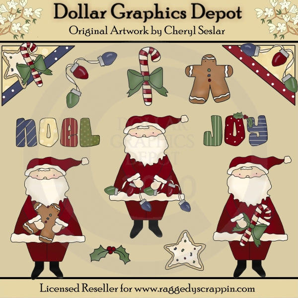 Alegría Navideña - Clipart