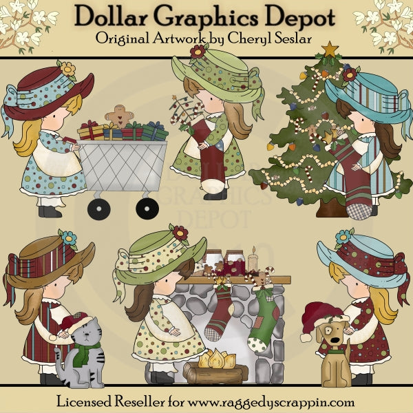 Natale Sarah - ClipArt - Esclusiva DCS