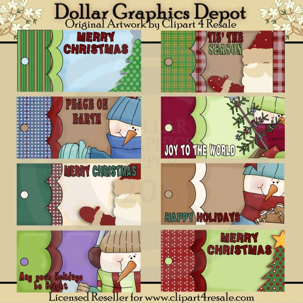 Christmas Tags 2