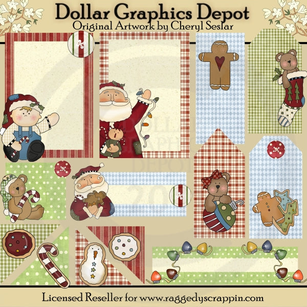 Tiempo de Navidad - Delicias de Scrappin
