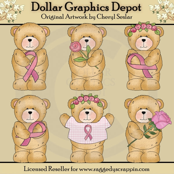Chubby Cubby - Cancro al seno - ClipArt