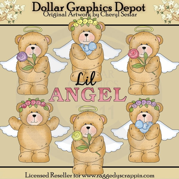 Chubby Cubby - Lil' Angels - ClipArt
