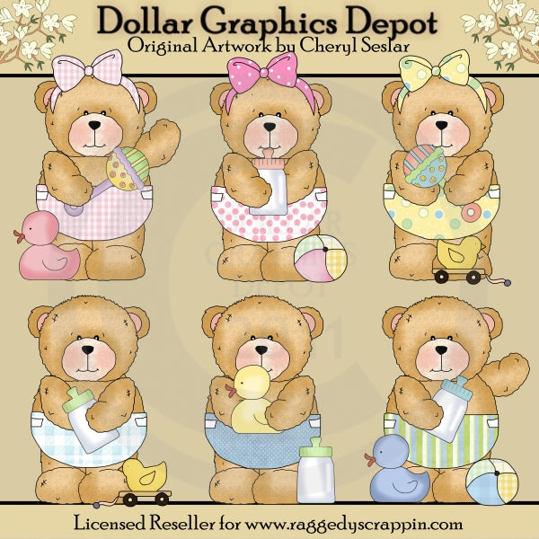 Chubby Cubby - Dolce bambino - ClipArt