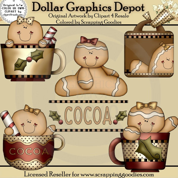 Pan di zenzero al cacao - ClipArt