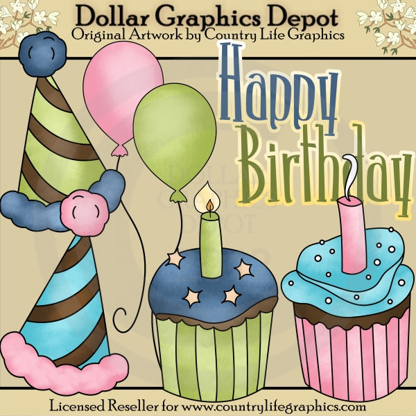 Cumpleaños De Magdalena - Clipart
