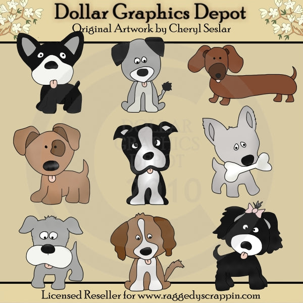 Dog Days - Clip Art - DCS Exclusive