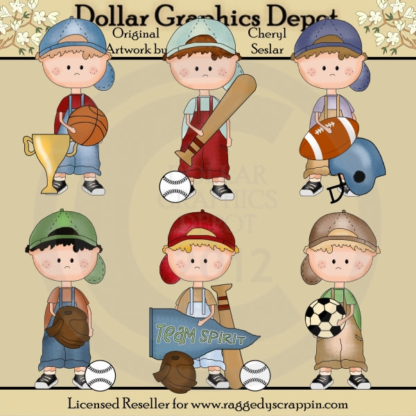 Dougy's Team Spirit - Clip Art