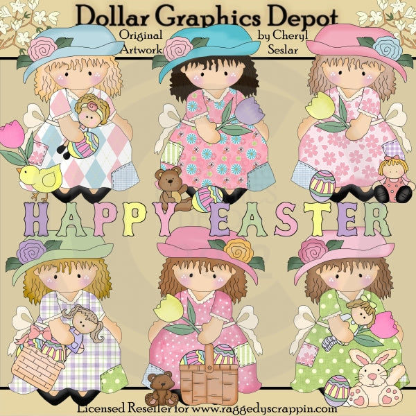 Vesti Darcy - Buona Pasqua - ClipArt
