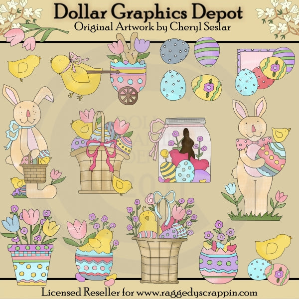 Inklings di Pasqua - ClipArt
