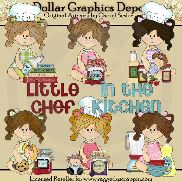 Ellie Mae - In cucina - ClipArt